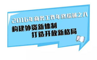 2016年商務(wù)工作年終綜述之八丨構(gòu)建外資新體制 打造開放新格局